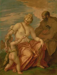 Venus, Vulkan und Amor, 1705-06